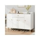 thumbnail image 2 of Zapatero Organizador 120cmx30x84cm De Madera 4 Puertas BLANCO, 2 of 3