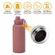 thumbnail image 3 of Botella de agua deportiva de acero inoxidable de 1L, termo de gran capacidad, taza de agua portátil para exteriores con asa, 3 of 5