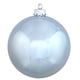 thumbnail image 1 of Bola azul brillante de Ornament Vickerman de 8 cm, plástico irrompible, 1 of 5