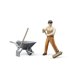 thumbnail image 4 of Conjunto de figura de juguete Bruder Trabajador Municipal 11 cm, 4 of 4