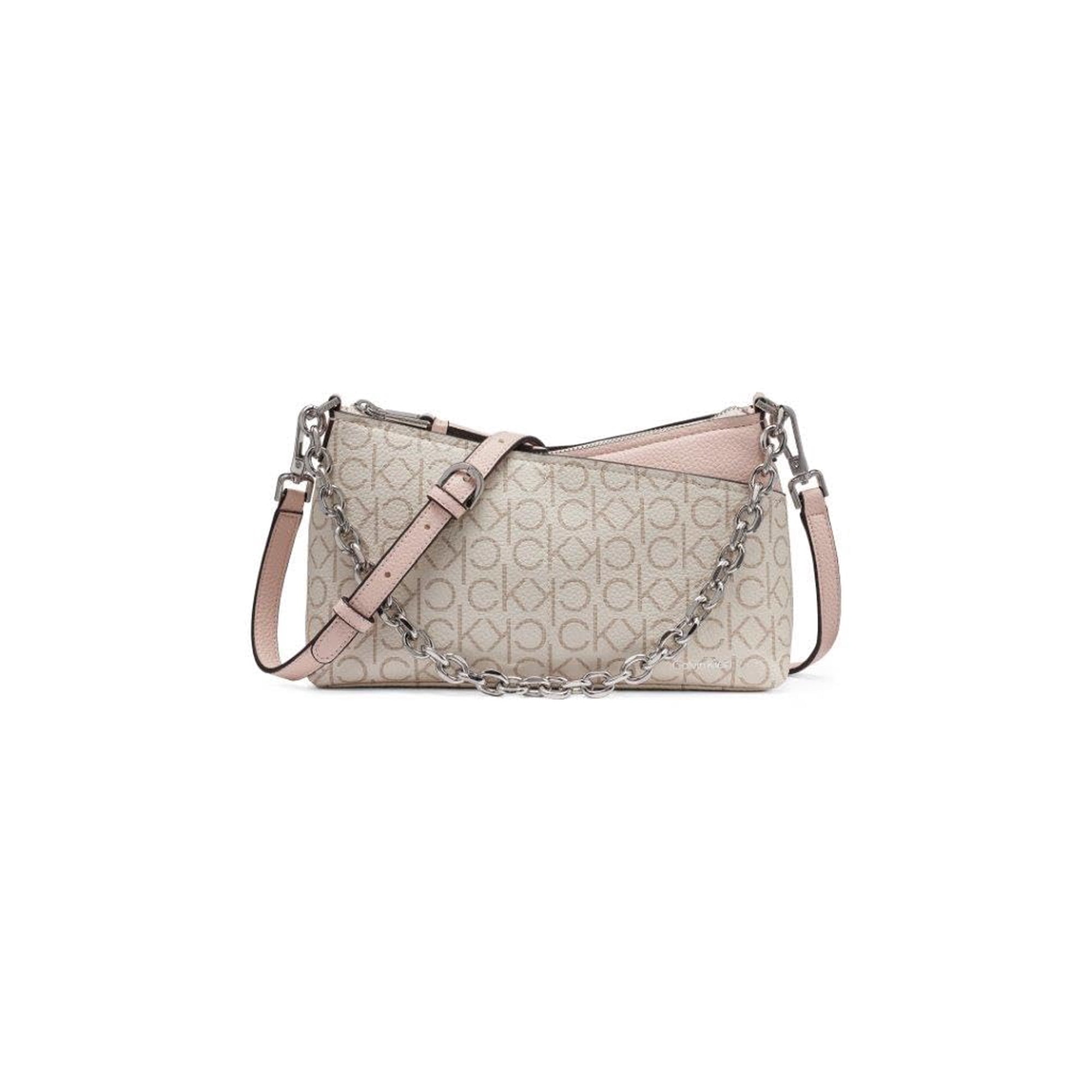 Bolso De Mano Calvin Klein Zoe Top Con Cremallera Y Cadena Bandolera