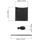 thumbnail image 2 of Cuña inflable para bomba de aire QWORK – Pack de 4 ajustable, 2 of 8