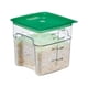 thumbnail image 3 of Recipiente Graduado Cuadrado Policarbonato 4 Lts Y Tapa Verde, 3 of 4