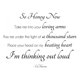 thumbnail image 1 of Decomural Thinking Out Loud Ed Sheeran Song Lyric WS-40941, 1 of 2