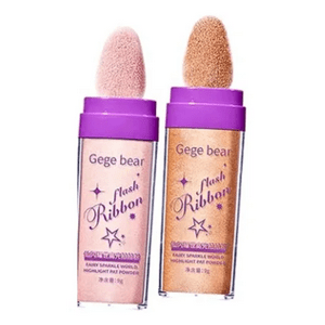 Genérico - Pack 2 Iluminador Polvo De Hadas Para Rostro Y Cuerpo Dorado-Rosa