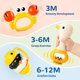thumbnail image 2 of Tiny Wonders Baby Rattle Toy, 3–12 Months, Infant Animal Rattle Set, 2 of 3