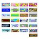 thumbnail image 5 of Paquete de 100 cintas multicolores Hodges Badge – Hecho en EE. UU., 5 of 6