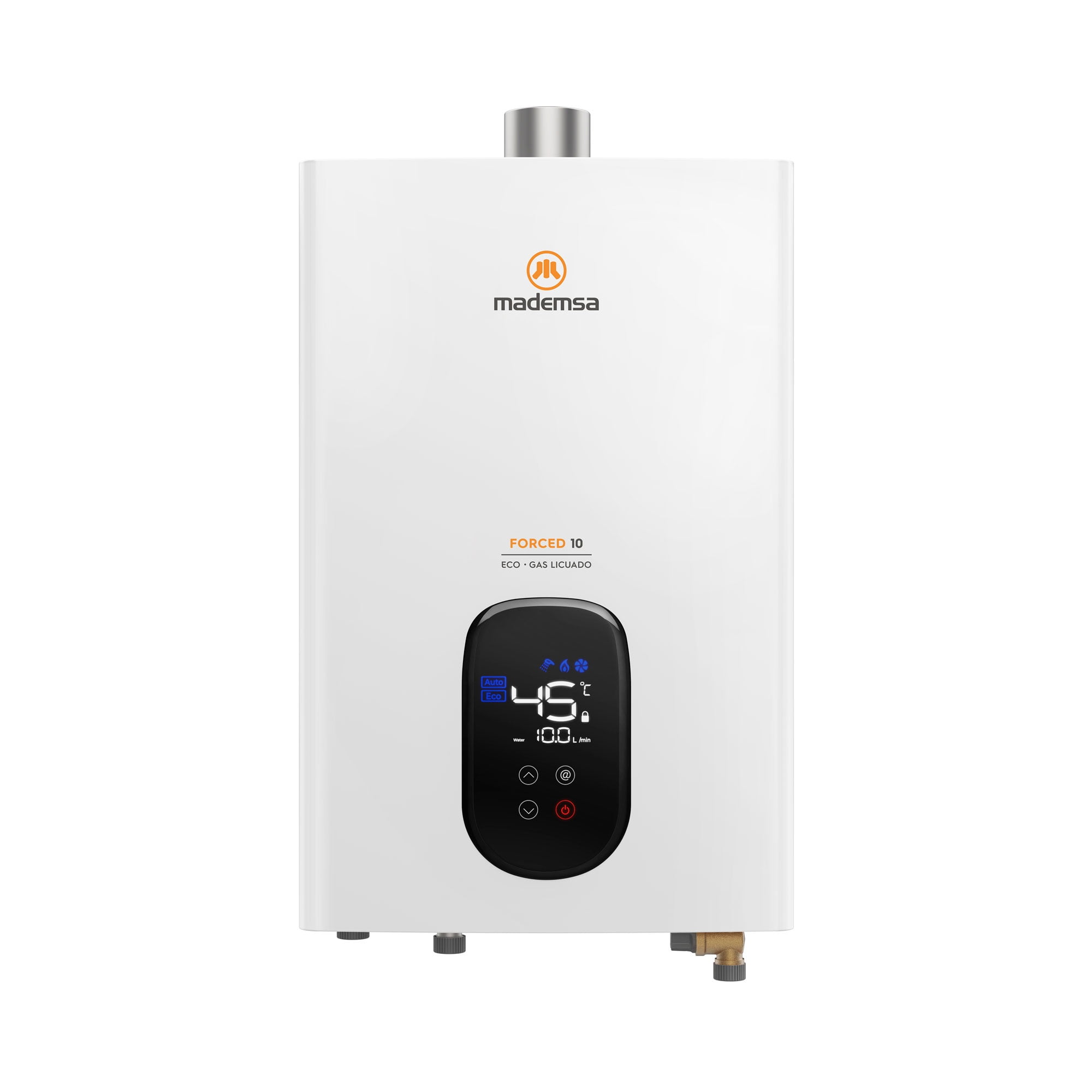 Mademsa - Calefont Forced 10 Eco Gas Licuado 10 Litros
