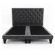 thumbnail image 1 of CAMA KING CAPITONE BASE DIVIDIDA GRIS OSCURO EN FELPA, 1 of 4