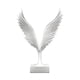 thumbnail image 4 of Estatua De águila, Escultura De Pájaro, Centros De Mesa, Escritorio, Oficina, Figura De Resina, Color Blanco, 4 of 5