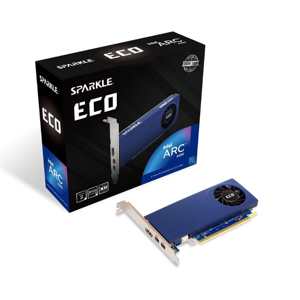 Sparkle Computer - Tarjeta Gráfica Sparkle Intel Arc A310 Eco 4gb Gddr6