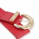 thumbnail image 2 of Cinturón elasticado hebilla martillada rojo talla unica, 2 of 2