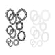 thumbnail image 2 of Recortes De Encaje Fiocias Para Álbumes De Recortes 20 Piezas, 2 of 5