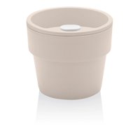 Ou - Macetero Auto Riego Beige 1,6 Litros