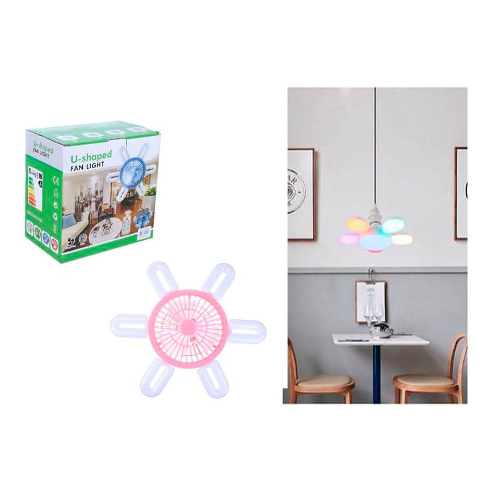 Disparo - Ventilador De Techo Lamapra Led 41 Cm 220v