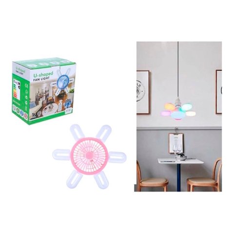 Disparo - Ventilador De Techo Lamapra Led 41 Cm 220V