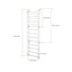 thumbnail image 2 of Zapatero Colgante Organizador 36 Pares Metal, 2 of 3