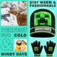 thumbnail image 3 of Set de invierno Minecraft para niños de 6 a 14 años con gorro, bufanda y guantes, 3 of 6