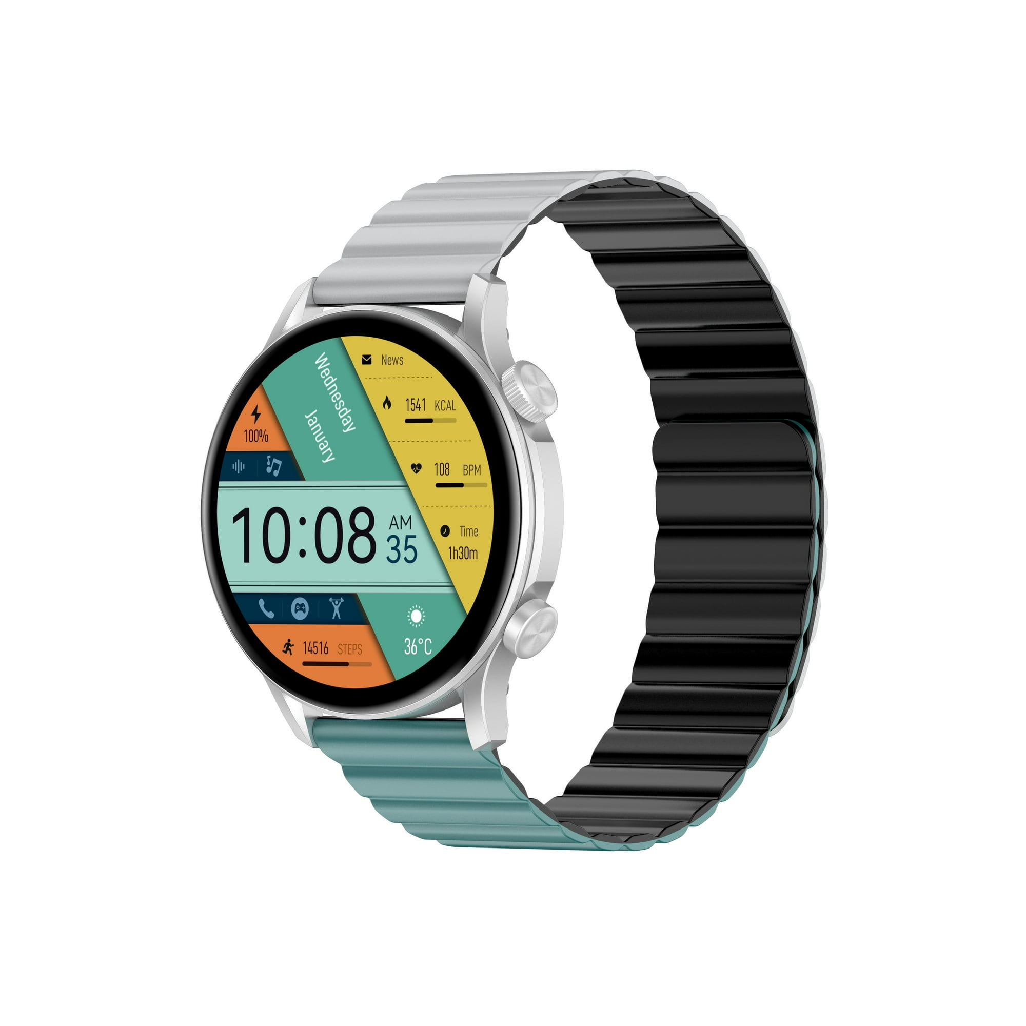 Smartwatch Kieslect Kr Pro Ltd Plateado