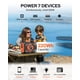 thumbnail image 4 of Generador portátil con energía solar Apowking de 300 W con energía solar de 40 W, 4 of 7