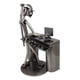 thumbnail image 2 of Figurín Broadway Gifts 15 cm Tono Plateado - Estatua DJ, 2 of 5
