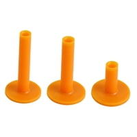 Magideal - 3 Piezas De Tees De Golf Para Práctica, Elásticos, Profesionales, Estables, Para Parque, Soporte Para Pelotas De Golf Para Entrenamiento De Swing En C
