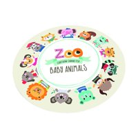 Bothyi - Alfombra Para Niños, Decoración, Alfombra De Juego Para Niños, Redonda Para Niños, Tiendas De Campaña, Dormitorio