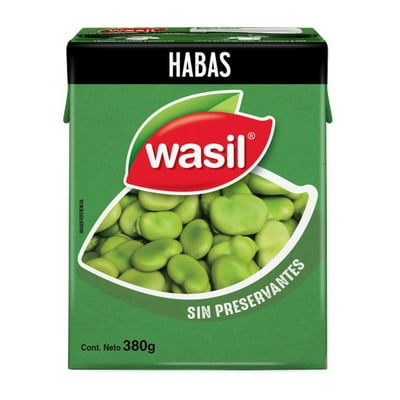 Habas Drenado 230 G - Neto 380 G Wasil