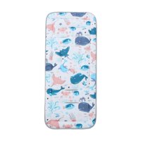 Bothyi - Cojín Para Cochecito De Niños, Cómodo Tapete Para Cochecito De Recién Nacidos, Para Bebés, Bebés, Vida Marina
