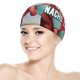 thumbnail image 5 of Nacho Libre Gorro de Natación de Licra, Gorro de Baño de Tela Cómoda, Gorro Elástico Antideslizante para Hombres, Mujeres y Niños, 5 of 6