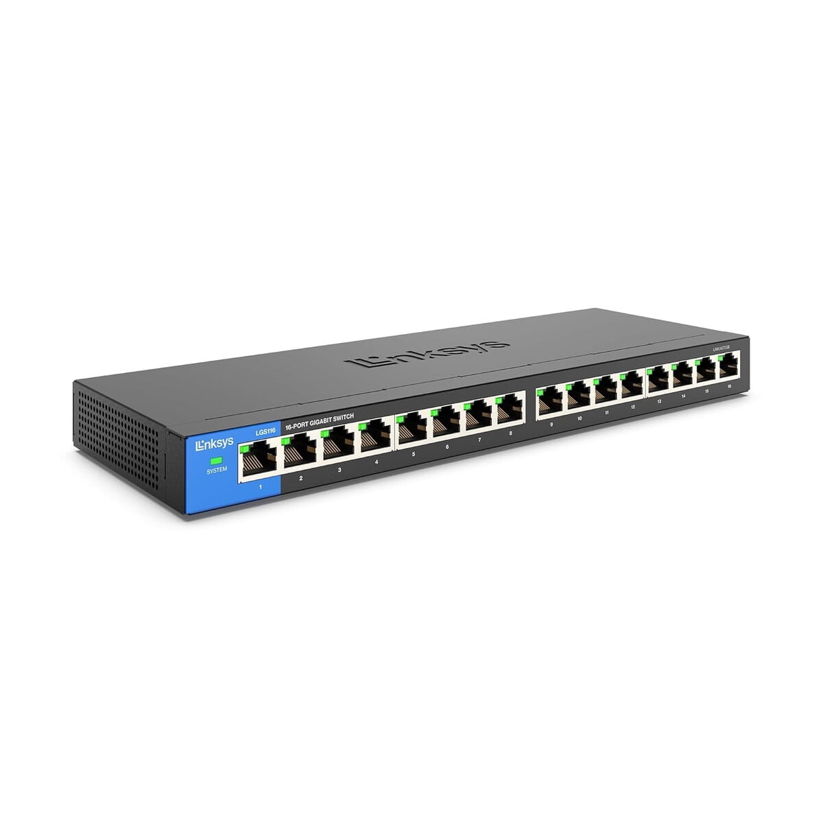 Switch Linksys 16 Puertos Gigabit Metalico Rj45