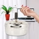 thumbnail image 3 of Cenicero redondo de metal con base abatible para fumar, ideal para el hogar, la oficina y el bar (L), 3 of 7