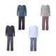 thumbnail image 1 of Pijama Largo Franela Hombre Talla M, 1 of 8