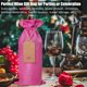 thumbnail image 5 of Set 12u Bolsas De Regalos Navidad Para Botellas De Vino, 5 of 9