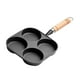 thumbnail image 2 of Sartén Antiadherente, Sartén Para Huevos, Sartén Dividida Para Tortilla, Hamburguesa, Estilo Exterior B, 2 of 5