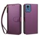 thumbnail image 3 of Funda con Billetera para [Motorola Moto G 2024 5G] con Bolsillo Zipper y Tarjetero Violeta, 3 of 6