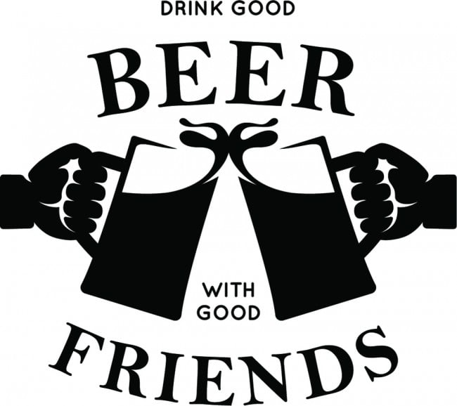 Rienda Libre Graphics - Decomural Good Beer Good Friends Kitchen Ws-46191