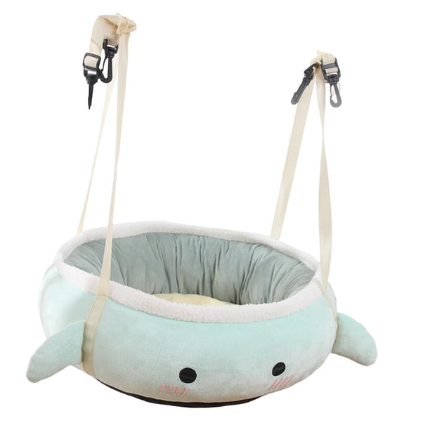 Hamaca colgante para gatos, cama para dormir para gatos, felpa, jaula para mascotas, hamaca, nido para gatos para dormir, jugar en interiores y exteri , Dinosaurio Grande