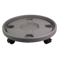 Magideal - Contenedor Móvil Duradero Para Plantas Con Ruedas Giratorias, Soporte Para Plantas En Plantas De Rodillos, Resistente Para Plantas Para Macetas Gris