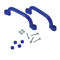 Bothyi - 2 Uds., Equipo De Juegos, Casa De Juegos, Barras De Agarre Para Patio Trasero, Casa De Juegos Azul