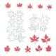 thumbnail image 1 of Troqueles MESYGK Hojas de Arce 12 uds Plata, 1 of 5