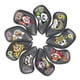 thumbnail image 5 of 9 Piezas Club Head Cover Impermeable Hombres Regalo Head Protector Golf Iron Headcovers Negro, 5 of 5