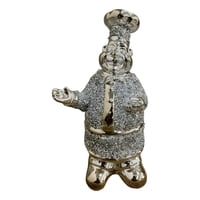Genérico - Figura Decorativa Estatua Chef Estilo Cocina Adorno Jhn