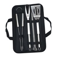 Magideal - Herramientas Para Barbacoa, Herramientas Para Asar, Regalos Antideslizantes, Herramienta Para Parrilla De Barbacoa, Juego De Utensilios Para Parrilla, 7 Juegos