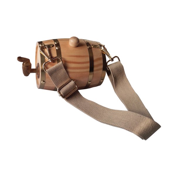 Collar para perro Langjitianya 0,5 L estilo barril para San Bernardo