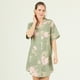 thumbnail image 1 of Camisola de Dormir Adela Verde Estampado, 1 of 5