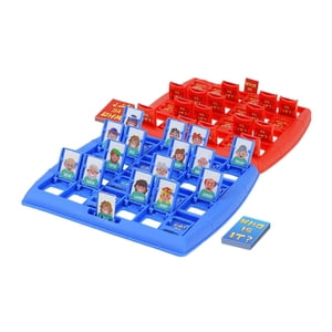 Magideal - Juego De Adivinanzas Juego De Razonamiento Novedad Juguete Interactivo, Juguetes Educativos Juego De Mesa Tarjetas De Personajes Para Niños Juego Fami Azul
