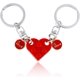 thumbnail image 1 of 2 llaveros de ladrillo, llaveros de pareja desmontables, llavero de corazón a juego, llavero de amistad para enamorados, regalo dulce para San Valentín (rojo), 1 of 6