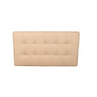 Muebles New - Respaldo Dos Plazas Beige Lino