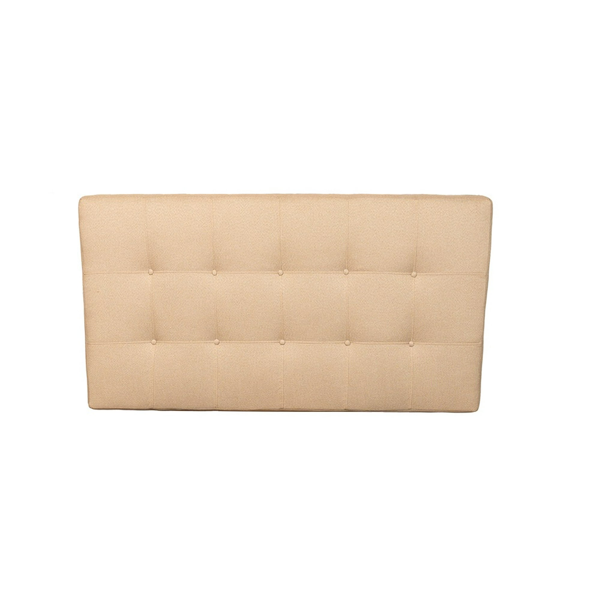 Muebles New - Respaldo Dos Plazas Beige Lino
